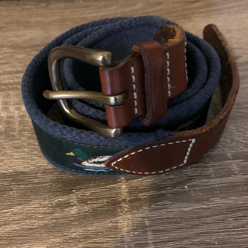 Rugby Ralph Lauren Vintage Mallard Print Belt